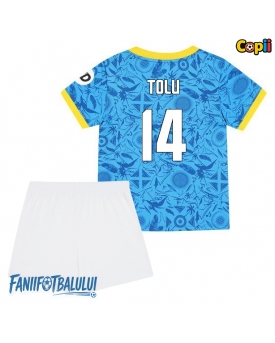 Wolves Tolu Arokodare #14 Echipament de Fotbal Replică 2025-26 Copii Treilea (+ Șorturi)